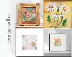 handgemaltes aqaurelle und acrylbilder